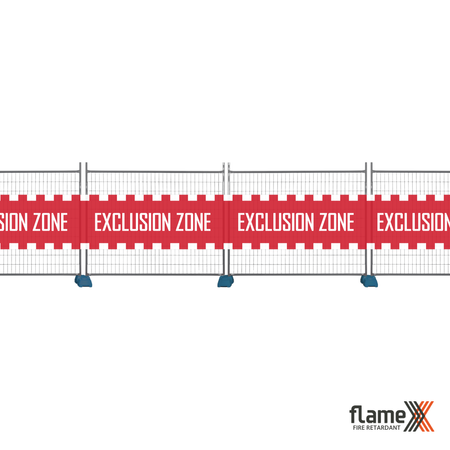 FlameX Maxflow Mesh | Exclusion Zone | 0.9m x 50m